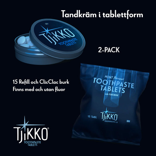Tjikko 2-Pack – Refill + ClicClac Burk